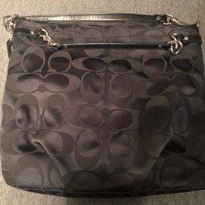 Beautiful black coach bag
